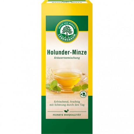 Ceai de soc cu menta bio 20 plicuri Lebensbaum