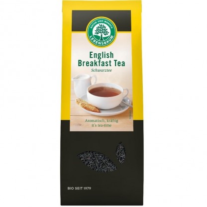 Ceai negru Englezesc pentru micul dejun bio 100g Lebensbaum