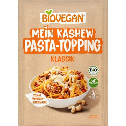 Topping vegan clasic din caju pentru paste bio, fara gluten 50g Biovegan