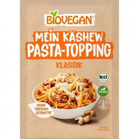 Topping vegan clasic din caju pentru paste bio, fara gluten 50g Biovegan