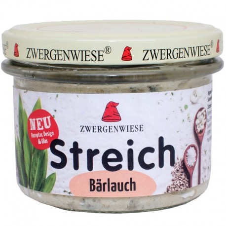 Pate vegetal cu usturoi salbatic (leurda) bio, fara gluten 180g Zwergenwiese