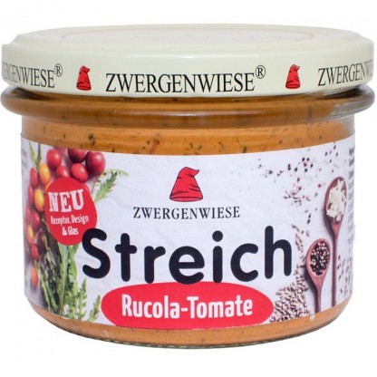 Pate vegetal cu rucola si tomate bio, fara gluten 180g Zwergenwiese