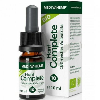 Hemp Complete 10% CBD bio 10ml Medihemp