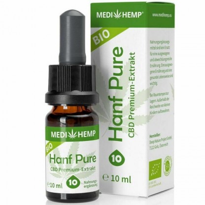 Hemp Pure 10% CBD bio 10ml Medihemp