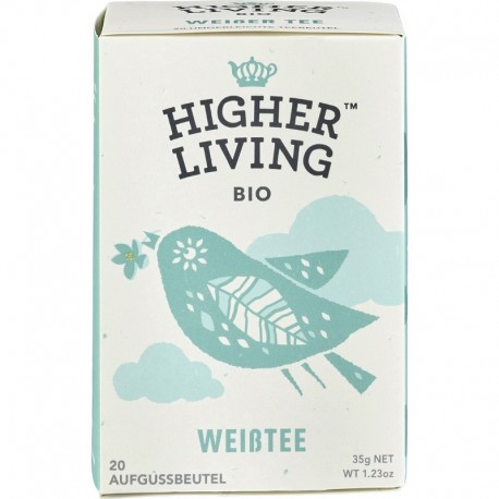 Ceai alb bio 20 plicuri Higher Living
