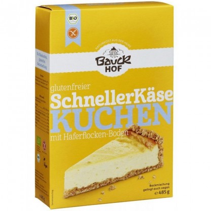 Mix faina bio pt prajitura cu branza, fara gluten 485g Bauckhof