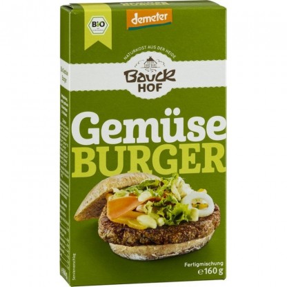 Mix pentru burger vegetal bio Demeter 160g Bauckhof