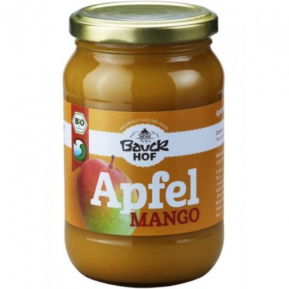Piure de mere si mango bio, fara zahar 360g Bauckhof