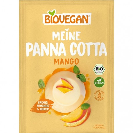 Pudra panna cotta mango bio, fara gluten 38g Biovegan