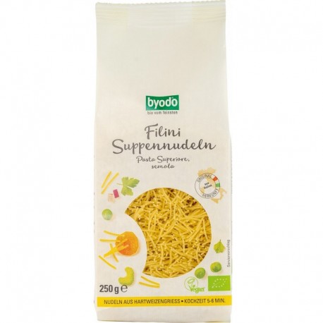 Fidea supa din grau dur bio 250g Byodo