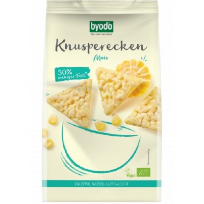 Mini Crackers din porumb bio, fara gluten 90g Byodo