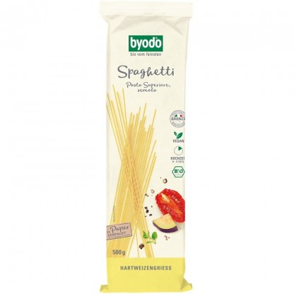 Spaghetti semola bio 500g Byodo