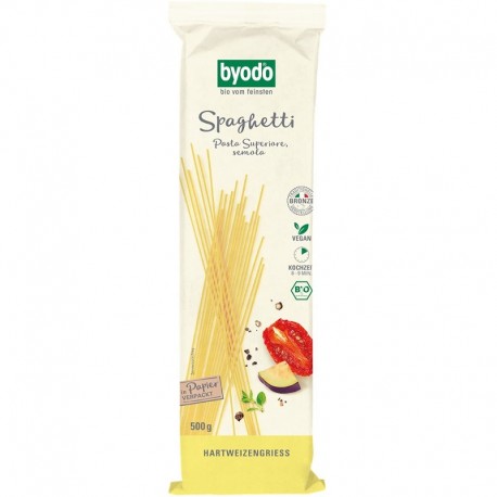 Spaghetti semola bio 500g Byodo