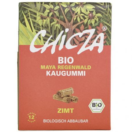 Guma de mestecat cu scortisoara bio 30g Chicza