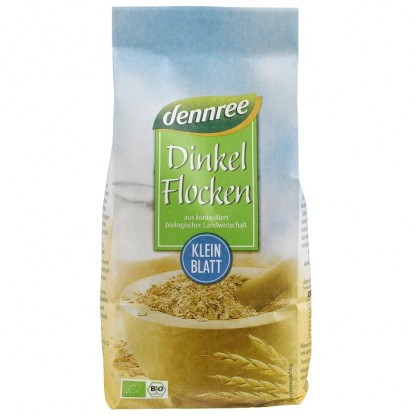 Fulgi mici de spelta bio 500g Dennree