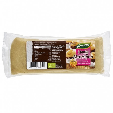 Martipan cu miere bio 250g Dennree