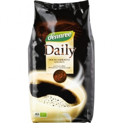Cafea macinata bio Daily 500g Dennree