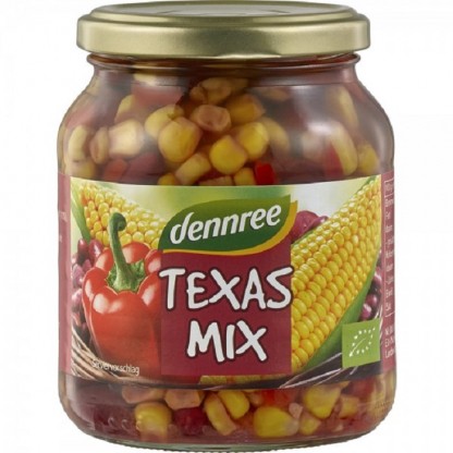 Fasole Texas mix bio 350g Dennree