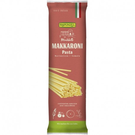 Macaroane Semola din grau dur bio 500g Rapunzel