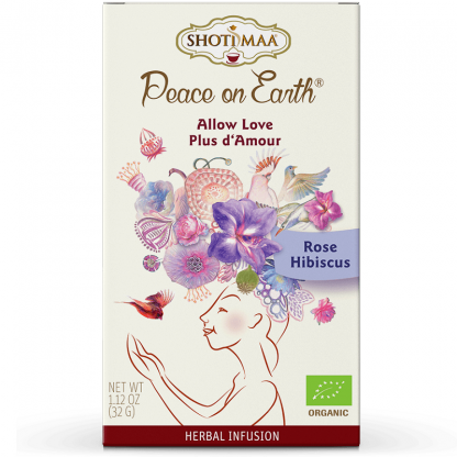 Ceai Peace on Earth - Allow Love BIO 16 pliculete Shotimaa