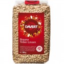 Linte maro bio, organica 500g Davert