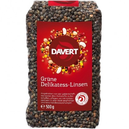 Linte verde Dupuy bio organica 500g Davert