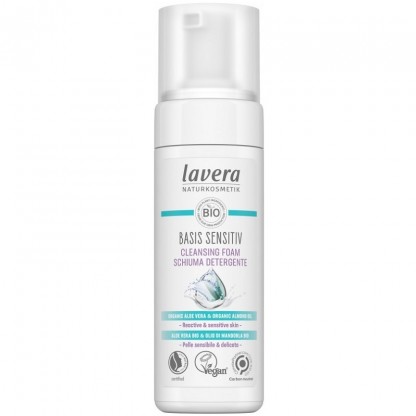Spuma de curatare ten sensibil Basis Sensitiv 150ml Lavera