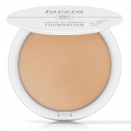 Fond de ten compact Cream to Powder, Tanned 02 Lavera 10.5g