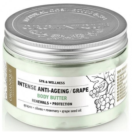 Unt de corp anti-imbatranire cu struguri 450ml Organique
