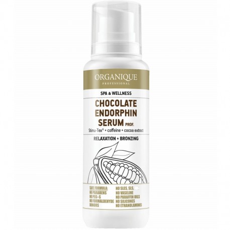 Ser corporal anticelulitic si bronzant cu ciocolata 200ml Organique