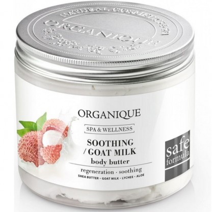 Unt de corp regenerant cu lapte de capra si perle 200ml Organique