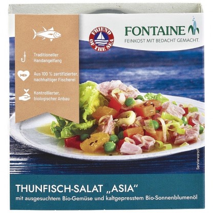 Salata de ton Asia 200g Fontaine