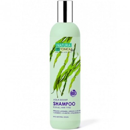 Sampon cu acid hialuronic si alge marine 400ml Natura Estonica