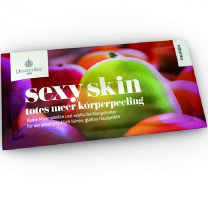 Exfoliant corporal cu unt de mango 38g Dermasel