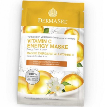 Masca faciala vitamina C energizanta 12 ml Dermasel