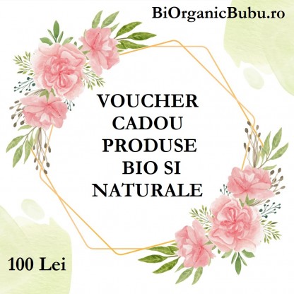 Voucher cadou produse bio 100 lei