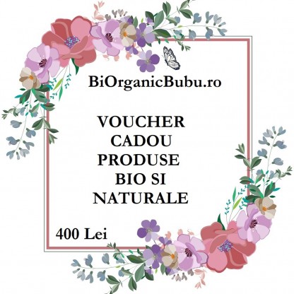 Voucher cadou produse bio 400 lei
