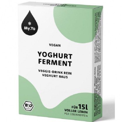 Ferment probiotic pentru iaurt bio Vegan 15g MyYo