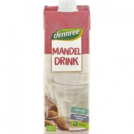 Bautura de migdale bio natur, fara zahar 1 L Dennree