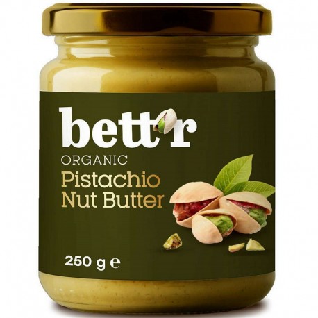 Crema fina de fistic bio, 100% organic 250g Bettr