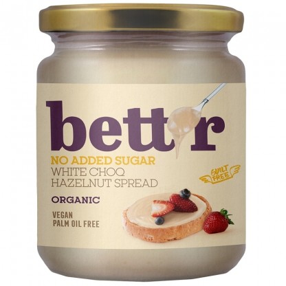Crema de caju si alune de padure bio, fara zahar 250g Bettr