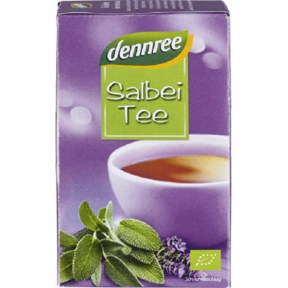 Ceai de salvie bio 20 pliculete Dennree