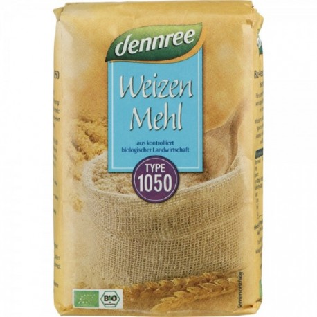 Faina neagra de grau tip 1050 bio 1 Kg Dennree