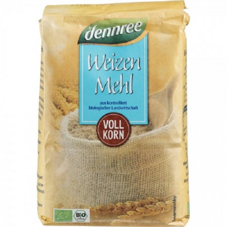 Faina de grau integrala bio 1 Kg Dennree