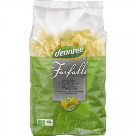 Farfale din grau dur bio 500g Dennree