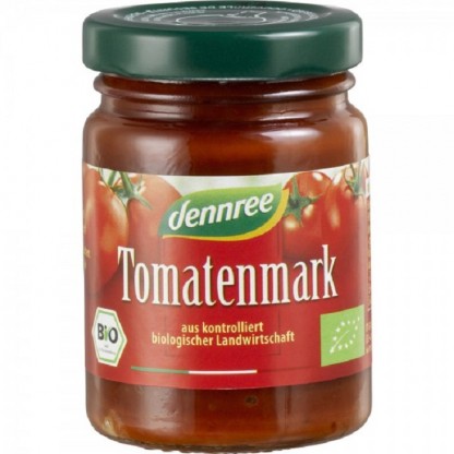 Pasta de tomate bio, 22% substanta uscata 100g Dennree