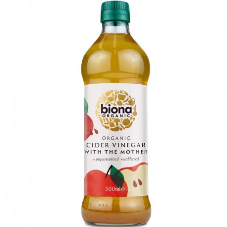 Otet din cidru de mere bio, nefiltrat 500ml Biona