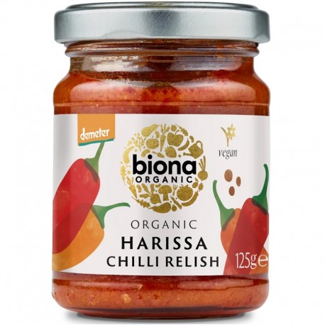 Sos chilli Harissa eco 125ml Biona