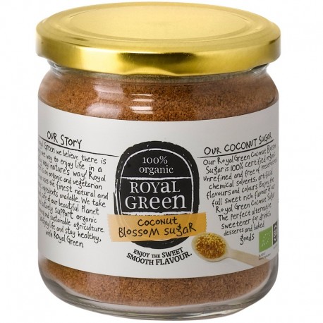 Zahar din floare de cocos 200g Royal Green