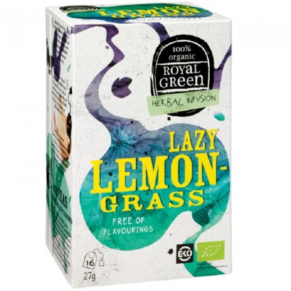 Ceai bio Lazy Lemongrass 16 plicuri Royal Green